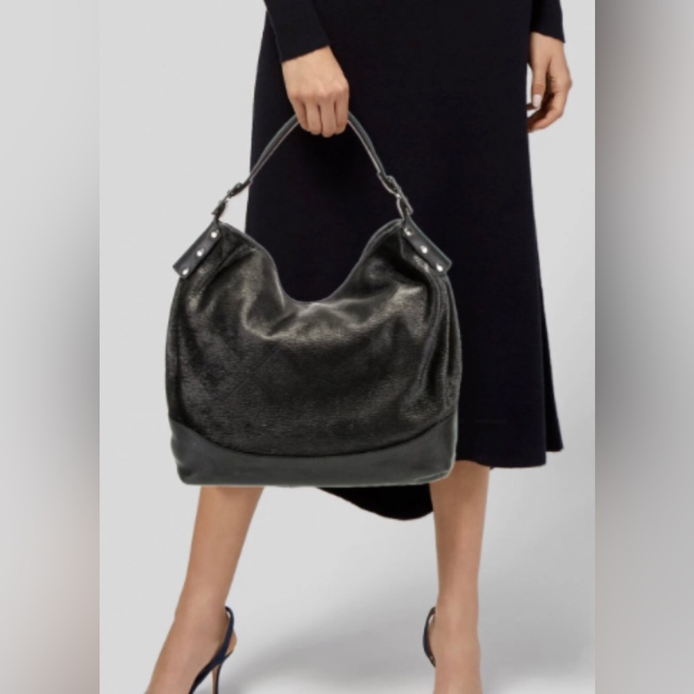 Burberry Leather Large Leather Hobo